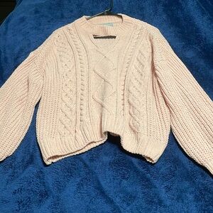 Light pink sweater
